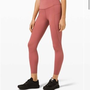 LULULEMON Fast and Free Super High Rise Tight 25" Elite